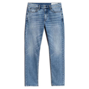 Pantalon en jean pour homme, coupe classique décontractée, confortable, durable, en coton mélangé, idéal pour le streetwear, les voyages, le travail et les activités de plein air - Product Image 3