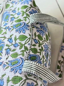 Bolso Tote de Algodón Indio para Mujer, Acolchado, con Estampado Floral Bohemio, Perfecto para Verano, Invierno, Playa, Viajes, Hecho a Mano, Estilo Vintage - Product Image 3