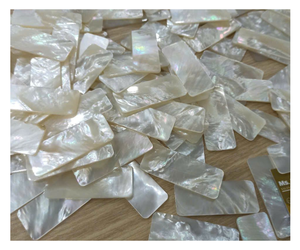 Pierres ovales polies en nacre naturelle de haute qualité, écologiques, pour la fabrication de bijoux de luxe, d'ornements et d'objets de collection d'art - Product Image 5