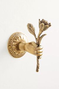 Superior Aluminum Wall <b>Hook</b> Stylish Wall Mounted Hanger for Modern Interior Home Storage Organization - Product Image 2