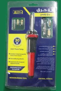 HC0286 Nouveau kit d'outils de brûlage du bois, prix compétitif, poignées résistantes à la chaleur, kit de soudure portable pour bijoux, chauffage au nichrome - Product Image 1