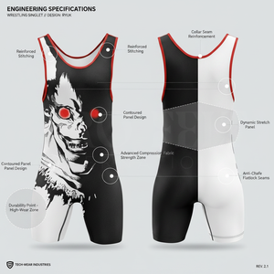 Fabricante de Ropa Personalizada, Singlet de Lucha Libre, Compresión, Sublimación Personalizada, Body sin Mangas para Entrenamiento de Levantamiento de Pesas, OEM - Product Image 2