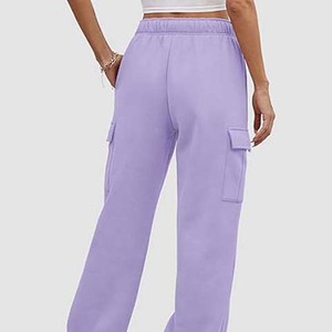 Pantalon de jogging athlétique personnalisé pour femme – Prix de gros – Nouveau style – Pantalon de sport surdimensionné pour femme - Product Image 6