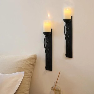 Juego de Apliques de Pared Metálicos Minimalistas Modernos, Diseño Curvo Elegante, Ahorro de Espacio, Construcción Robusta, Decoración Cálida para el Hogar - Product Image 5