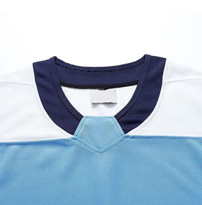 Nouveau maillot de hockey respirant personnalisé pour hommes, impression numérique en gros, nom et logo de l'équipe imprimés, haute qualité, séchage rapide, manches courtes pour le hockey sur glace - Product Image 4