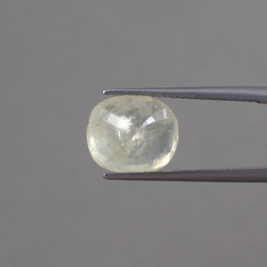 Genuine Natural Yellow Sapphire Loose | IGI Certified AAA Grade Handmade Waxed/Oiled 12x10mm Cushion Cut <b>7</b>.56 Carat Gemstone - Product Image 3