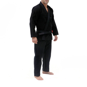 Kimono de karaté noir unisexe, uniformes de combat, vente flash, kimono de Jiu Jitsu, uniforme de karaté personnalisé - Product Image 6