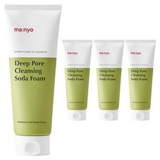 Detergente Viso Schiumogeno al Soda For Manyo Factory Deep Pore Cleanser 150ml - Sconto 4 Pezzi - Product Image 1