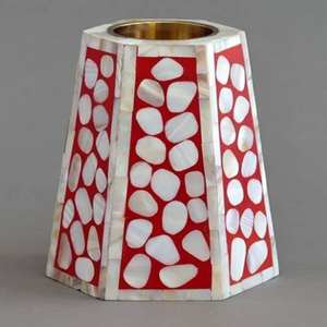 Brûleur de Bakhoor artisanal de luxe pour la décoration intérieure, avec incrustation de nacre et d'os, porte-encens Oud aux propriétés aromatiques pour la méditation - Product Image 4