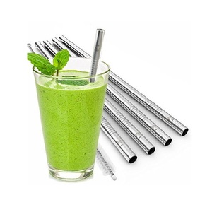 หลอดดูดน้ำทองแดงรักษ์โลก หลอดโลหะนำกลับมาใช้ใหม่ได้ ภาชนะบนโต๊ะอาหารที่ยั่งยืนสำหรับเครื่องดื่มเย็น สมูทตี้ น้ำผลไม้ และอื่นๆ - Product Image 3