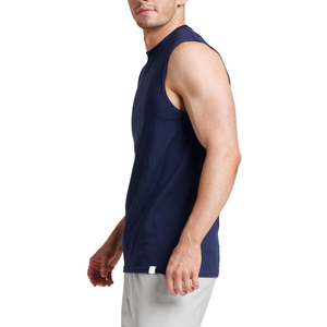 Débardeurs de sport pour hommes, t-shirts sans manches 100% coton, respirants et à séchage rapide, pour adultes - Product Image 3