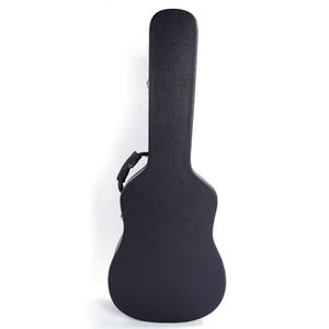 Custodia rigida per chitarra folk da 41 pollici con cerniera Microgroove, nero opaco - Ricambio per 94230254, compatibile con la maggior parte delle chitarre acustiche - Product Image 2