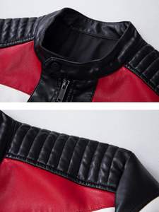 2026 Trending Men Leather Motorcycle <b>Jacket</b> Genuine Leather <b>Biker</b> <b>Jacket</b> Manufacturer Supplier - Product Image 5
