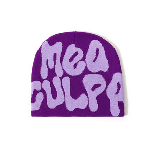 Premium Unisex Knitted Beanie Hat Custom Screen & Puff Printing Soft Warm <b>Winter</b> <b>Cap</b> for Outdoor Travel Daily Wear OEM Low MOQ - Product Image 2