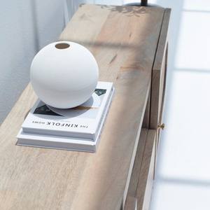 Mueble para TV de Madera de Ratán Vandana Novara Zenova, Consola de Entretenimiento Moderna de Madera Maciza Tejida Natural - Product Image 2