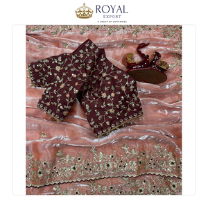 Colección Exclusiva de Sarees de Alta Calidad con Hermoso Diseño y Bordados, Ideales para Fiestas y Bodas - Product Image 5