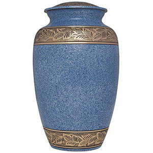 Urnas funerarias decorativas para ceremonias conmemorativas, en negro, para cenizas, diseño clásico, color personalizado, recipientes metálicos para entierro. - Product Image 6