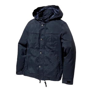 Veste parka coupe-vent à capuche en toile épaisse imperméable de haute qualité pour homme, logo personnalisé, vêtements de travail utilitaires, anorak - Product Image 3
