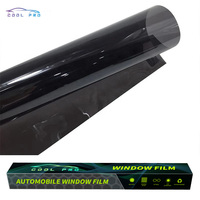 Film teinté pour vitres de voiture COOL PRO 5% 15% 25% VLT, isolation adhésive, blocage UV, haute protection UVR