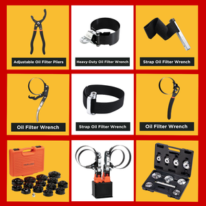 YUFANCHENG 3001-3006 Prix compétitif Qualité supérieure Clé à filtre à huile rotative en fer en vrac Fabriqué à Taïwan 6 pièces - Product Image 6