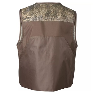 Chaleco de caza de camuflaje sintético básico para hombre al aire libre, chaleco de algodón con cremallera de campo cómodo, chalecos de caza de pavo de camuflaje - Product Image 3