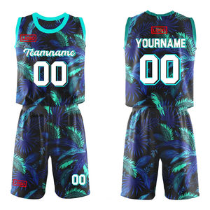 Tenues de basketball en polyester les plus vendues, personnalisées, taille XS, ensemble en promotion, vêtements de basketball imprimés par sublimation - Product Image 1