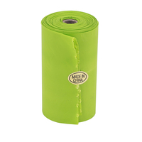 Fécule de maïs biodégradable compostable écologique personnalisé fournitures pour animaux de compagnie chien chat déchets sacs de merde