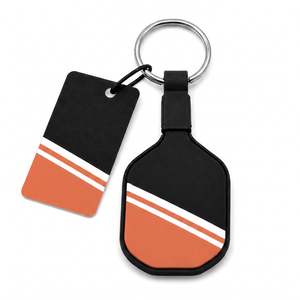 Mini Pickleball Keychain Featuring Paddle and Ball Charm High Quality Metal <b>Ring</b> Ideal for Keys Travel Bags and Daily Carry - Product Image 5