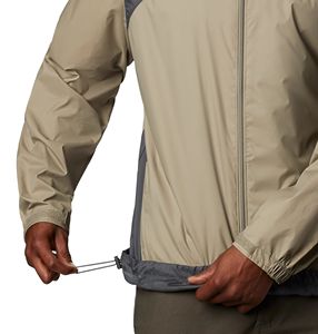 High Quality Hooded Winter Windbreaker Jacket Customized Zipper Breathable Waterproof Polyester Fabric Printed Men's <b>Coat</b> - Product Image 2