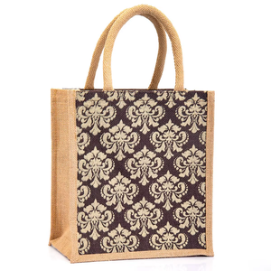 Bolsa de Mano con Estampado y Asas Resistentes, Bolsa de Compras Reutilizable para Supermercado, Embalaje Minorista y Uso Diario - Product Image 1