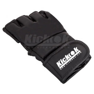 Nouveauté 2026 – Gants de MMA en cuir légers et écologiques pour l'entraînement, personnalisables, service OEM, pour hommes (modèle demi-main) - Product Image 2