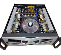 KTV sistemi için Metal kabuk ile 2 kanal Mosfet DJ amplifikatör Stereo ses güç amplifikatörü