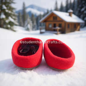 Accessoires de sports d'hiver, chaussures en feutre et en laine - Product Image 3