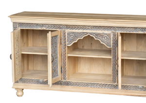 Nuevo Aparador de Estilo Indio para Sala de Estar, Tallado a Mano en Madera Sólida, con Gran Capacidad de Almacenamiento, para Apartamento - Product Image 3