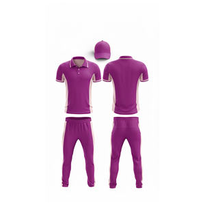 Camiseta y Pantalones de Cricket Personalizados por Sublimación |   Uniforme Completo de Cricket para Hombres, Mujeres y Jóvenes, Camiseta Polo y Pantalones - Product Image 4