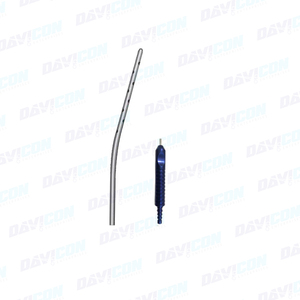 Ensemble d'instruments de canules d'infiltration angulaires en acier inoxydable de haute qualité avec source d'alimentation mécanique |   Certifié ISO CE - Product Image 2