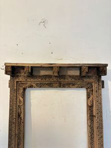 Luxury Large Wood Frame <b>Wall</b> <b>Mirror</b> Carved Modern Plastic <b>Long</b> Body Full-Length Dressing Hanging Miroir Home Antique Living Room - Product Image 5