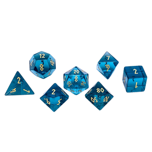 High quality stone <b>dice</b> aqua marine obsidian crystal reiki healing gemstones Engraved stone custom <b>dice</b> <b>set</b> Vikings crystal - Product Image 3