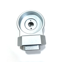 Support de fixation de moteur en alliage d'aluminium de précision CNC pour bras robotique, pièces usinées sur mesure