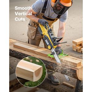 Accessorio per Motosega Portatile Regolabile 2-6 Pollici, Guida per Taglio Verticale del Legname in Ghisa Resistente, Macchinario Forestale - Product Image 3