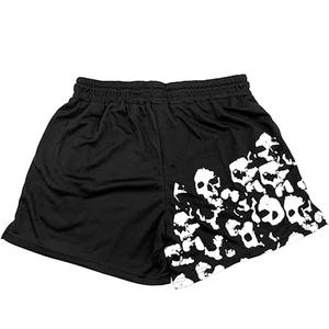 Shorts en molleton épais French Terry pour hommes, avec empiècements en mesh et taille élastique, par Dress Sports - Product Image 3