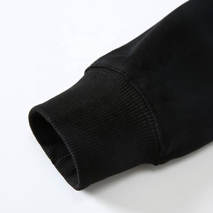 Sweat-shirt à capuche brodé en molleton épais, imprimé grue, coupe ample à épaules tombantes, vente en gros personnalisée - Product Image 5