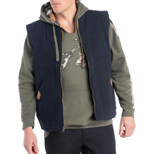 Weekend Wear Relaxed Men Casual Canvas <b>Vest</b> Loose Fit Comfortable Sleeveless <b>Vest</b> Custom Logo Easy Wear Outerwear for Men - Product Image 5