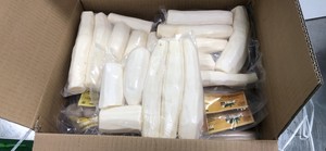 Disponible : Morceaux de manioc congelés, racines de yucca coupées, durée de conservation de 12 mois, légume-racine à étiquette nette et claire - Product Image 3