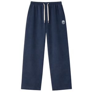 Ensemble sweat à capuche zippé col cheminée côtelé noir délavé épais et pantalon de jogging pour homme – Ensemble streetwear en coton tendance - Product Image 3