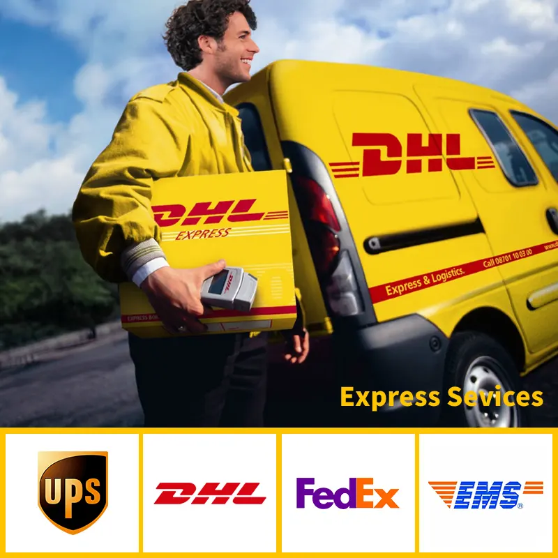 Murah DHL Express Freight Forwarder pintu ke pintu agen pengiriman udara dari Cina ke Amerika Serikat