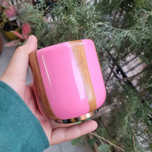 Brûleur d'encens en bois d'acacia époxy, brûleur de Bakhoor, écologique, cadeau religieux pour l'Aïd et le Ramadan, vente chaude - Product Image 1