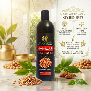 Premium Mahlab Hair <b>Shampoo</b> for Hair Strength Shine and Everyday Healthy Hair Wellness Benefits Naturally - Product Image 5