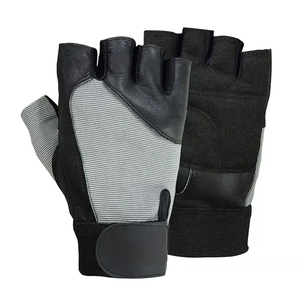 Guantes de Gimnasio Unisex Personalizados de Cuero, Medios Dedos, OEM para Levantamiento de Pesas, Transpirables, Antideslizantes, con Cierre de Gancho y Bucle en Toda la Palma - Product Image 5