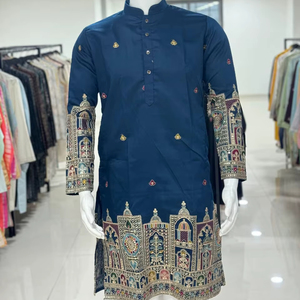 ชุดคุรตะ ปาจามาสำหรับผู้ชายสุดหรูหราและมีสไตล์สำหรับเทศกาลต่างๆ - Product Image 1